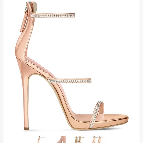 giuseppe zanotti rose gold